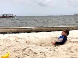 Sand!